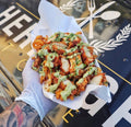 Pesto loaded fries