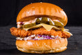 Classic fried chicken sandwich